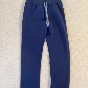 Figs Navy Drawstring Livingston Basic Scrub Pants